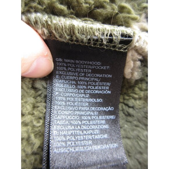 The North Face Jacket Medium Campshire 2.0 Plush Fleece Camo Hoodie - Picture 12 of 13